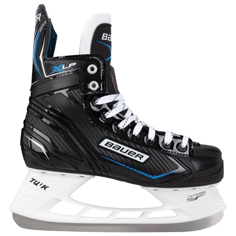 Bauer Skate Box in Bright Blue with White Logo